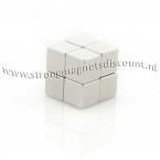 vergrößern - 10 x 10 x 10 mm ( N45 ) 8 stück. ZUGKRAFT jedes Magneten 7 kg